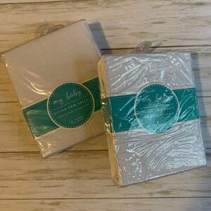 My Baby fitted crib jersey knit sheets